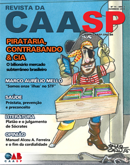 Capa da Revista da CAASP Edição Número 14 - Dezembro de 2014