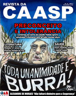 Capa da Revista da CAASP Edição Número 15 - Fevereiro de 2015