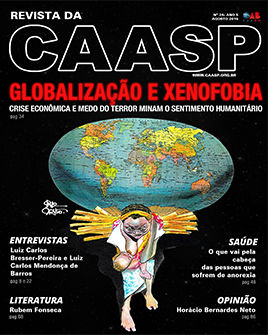 Capa da Revista da CAASP Edição Número 24 - Agosto de 2016