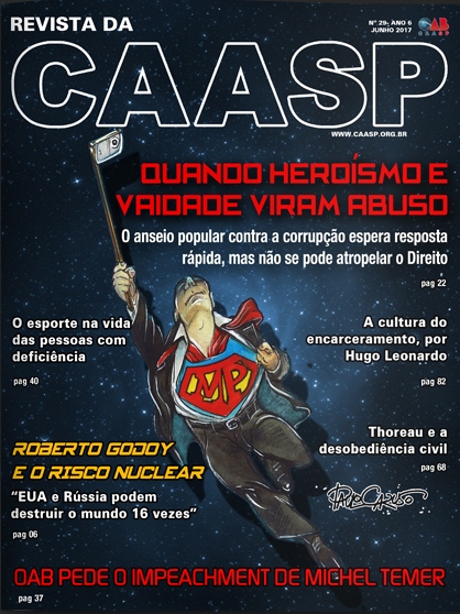 Capa da Revista da CAASP Edição Número 29 - Junho de 2017