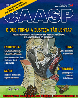 Capa da Revista da CAASP Edição Número 35 - Junho de 2018