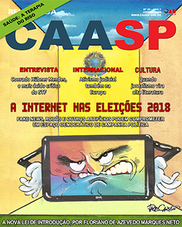 Capa da Revista da CAASP Edição Número 36 - Agosto de 2018
