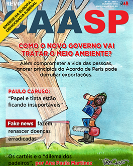Capa da Revista da CAASP Edição Número 38 - Dezembro de 2018