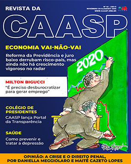 Capa da Revista da CAASP Edição Número 42 - Dezembro de 2019