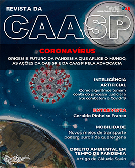 Capa da Revista da CAASP Edição Número 44 - Maio de 2020