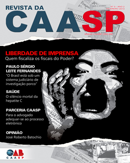 Capa da Revista da CAASP Edição Número 3