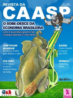 Capa da Revista da CAASP Edição Número 7 - Outubro de 2013